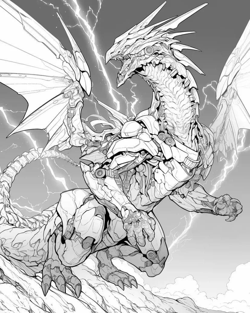サイボーグドラゴンの雷鳴