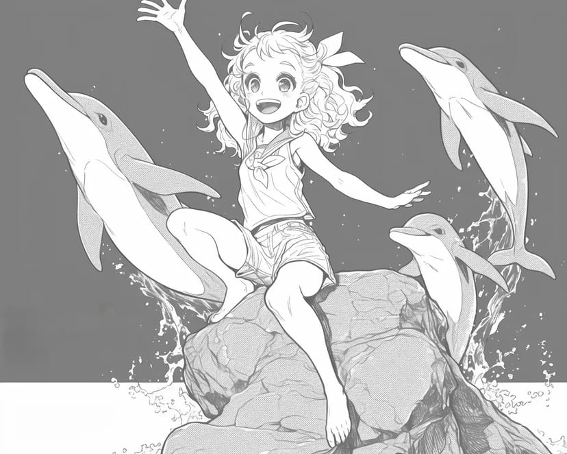 Aventure avec les Dauphins