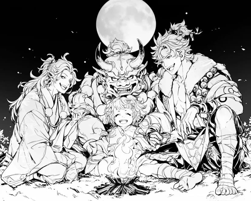 Compañeros a la Luz de la Luna