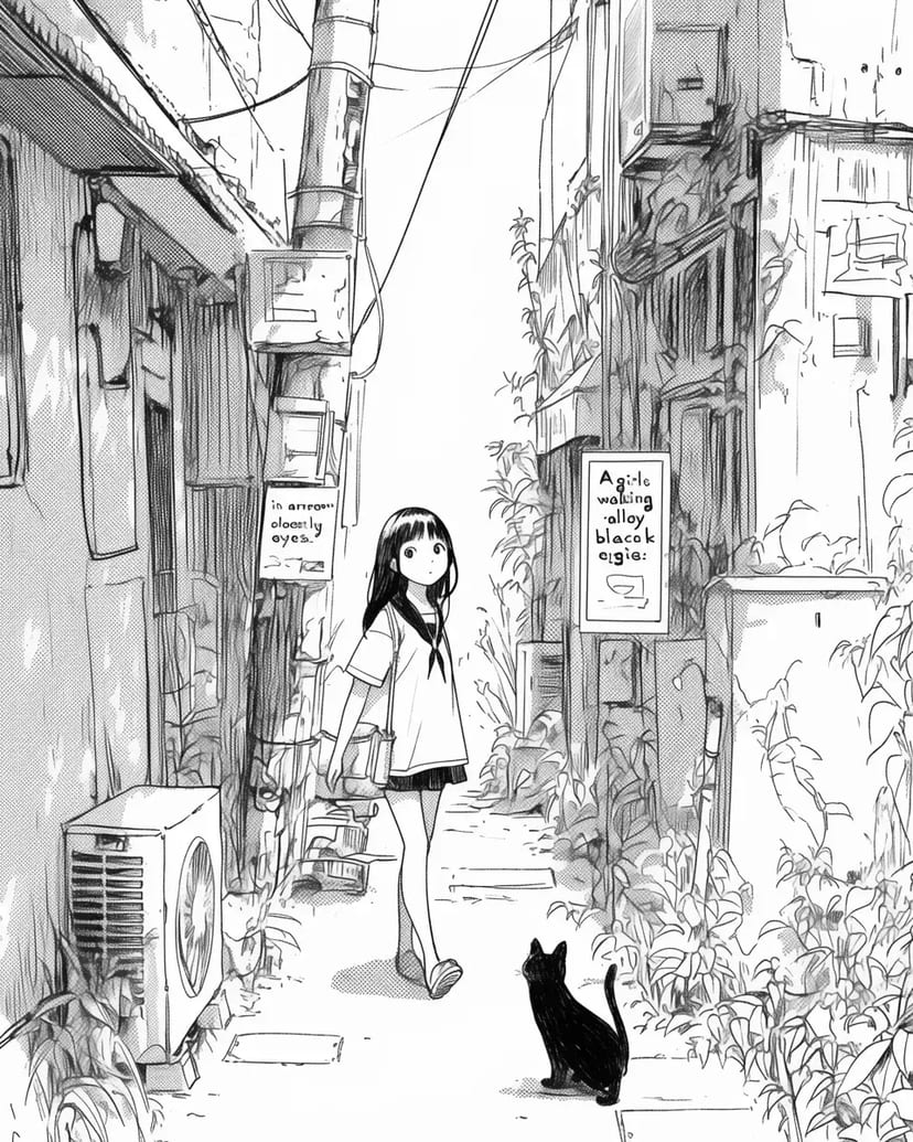 Alley Encounter