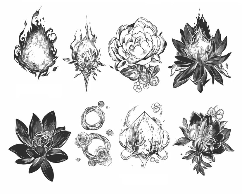 Fleurs Élémentaires