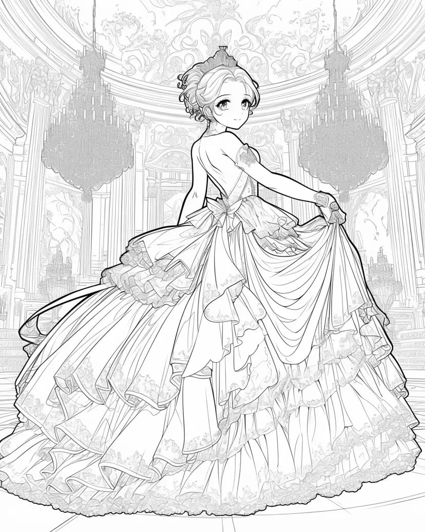 Princess at the Grand Ball