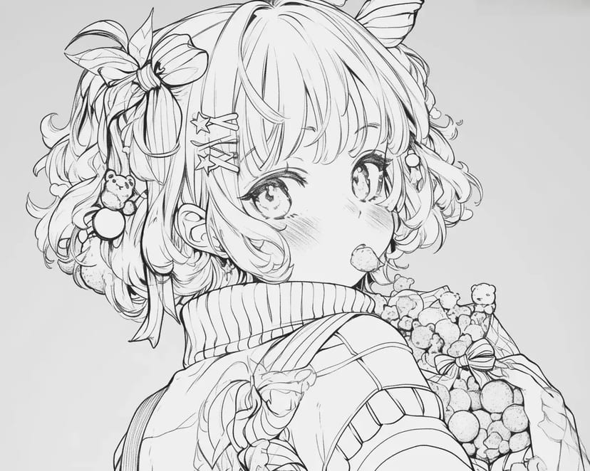 Girl with Candy