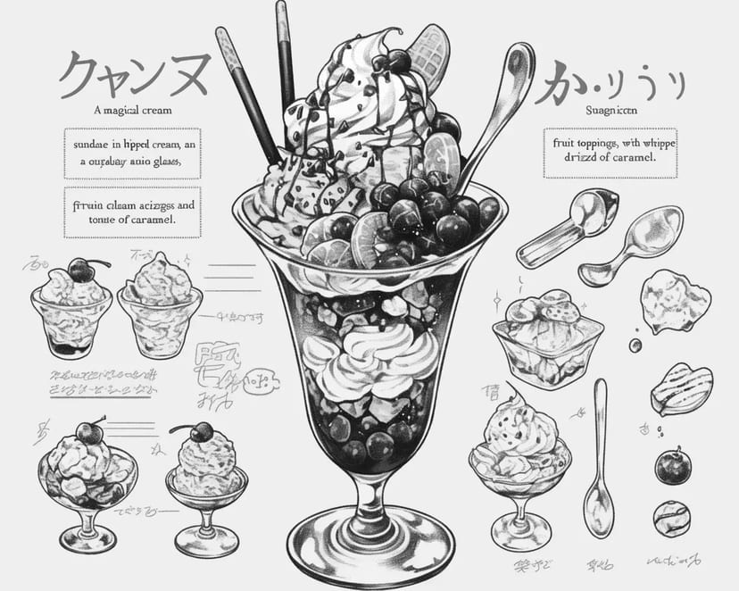 Magical Cream Parfait