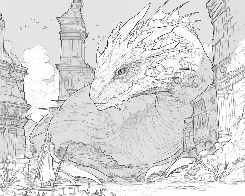 Dragon Ancien Endormi