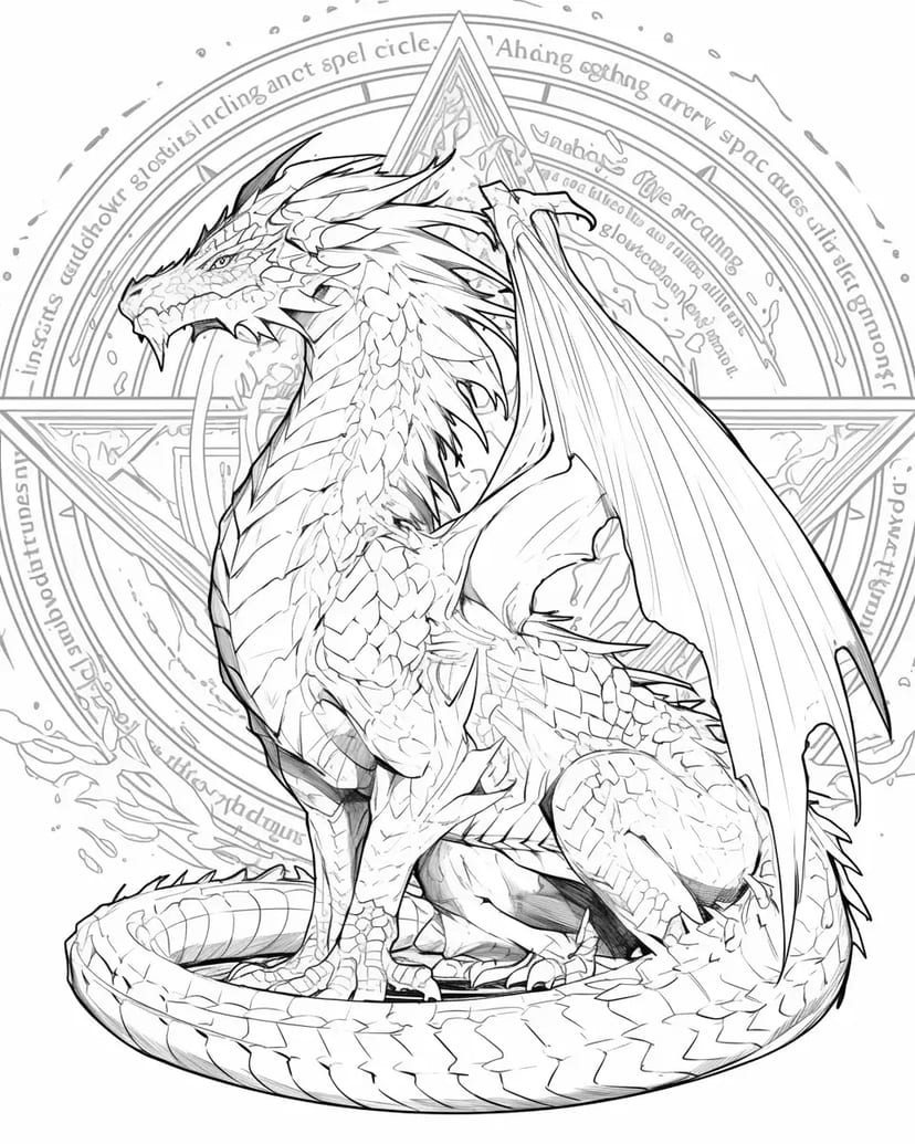 魔法のドラゴン