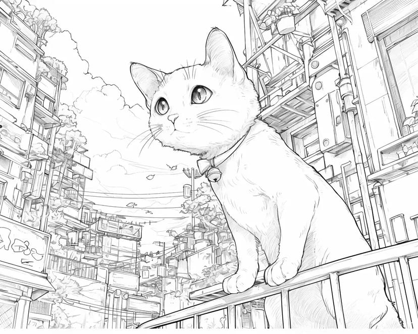 城市探险猫