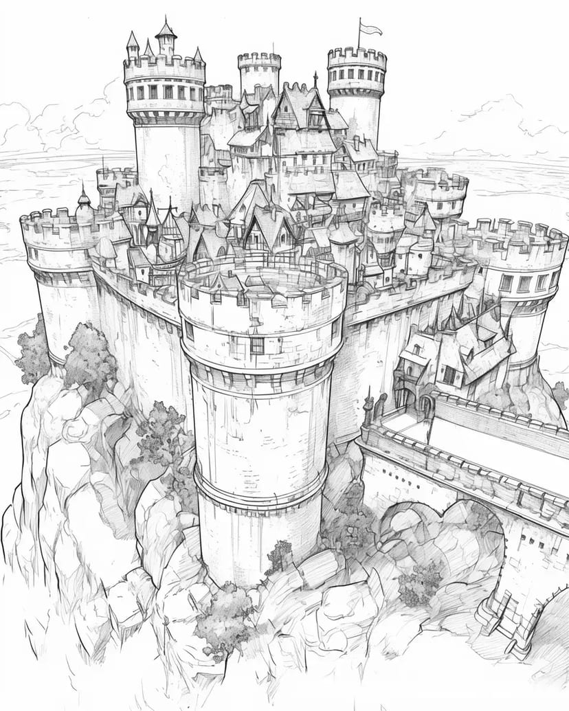 Castillo Majestuoso