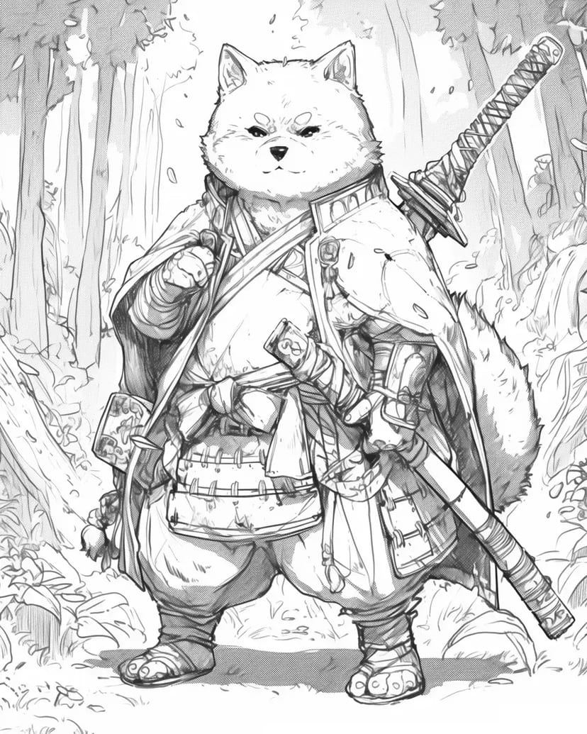 Guerrero del Bosque Shiba