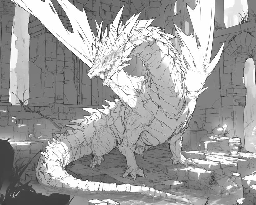 Dragon Blanc Ancien
