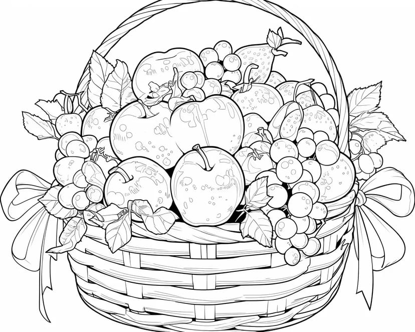 Basket of Fruits