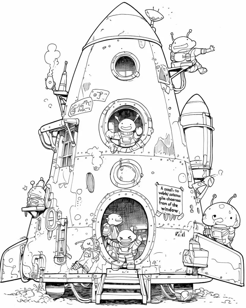 Equipo de Exploración Espacial Listo