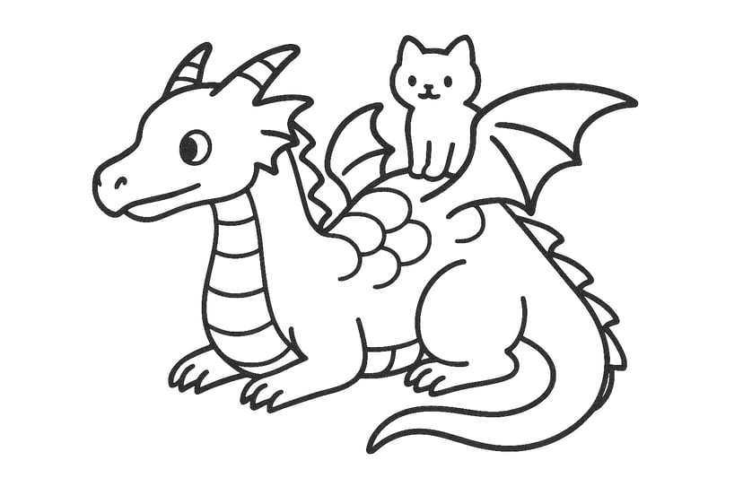 Aventure du Dragon et du Chat
