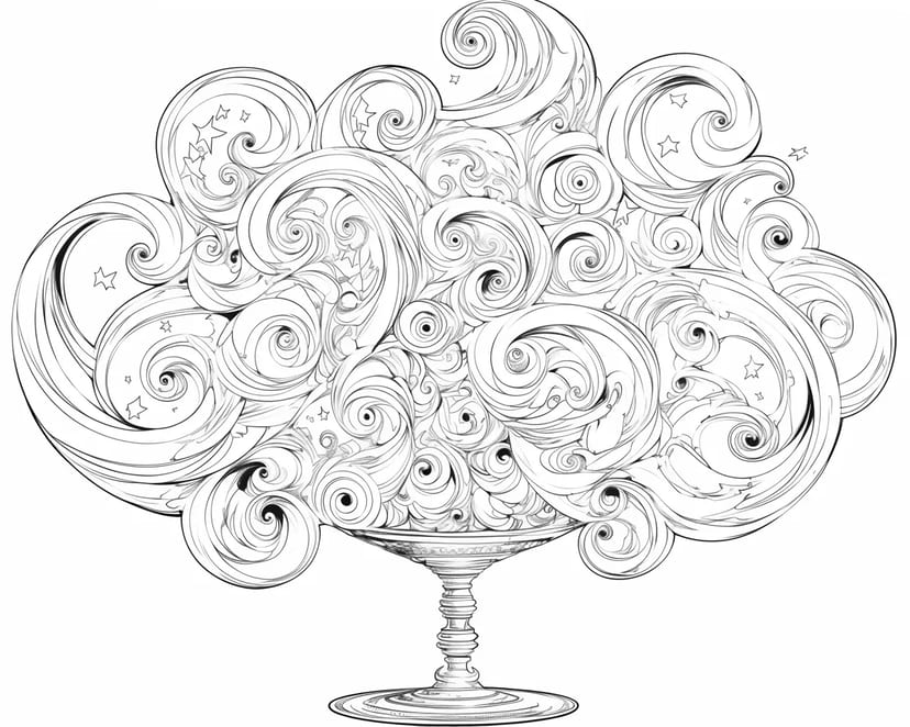 Magical Swirling Tree