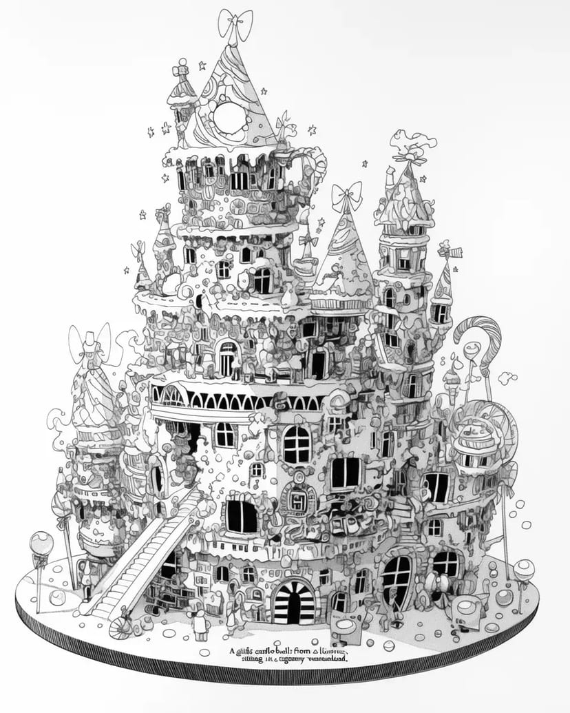 Castillo Mágico de Dulces