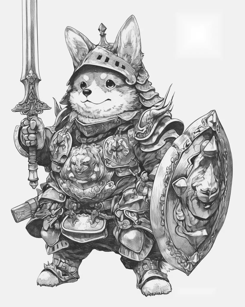 Valiente Caballero Corgi