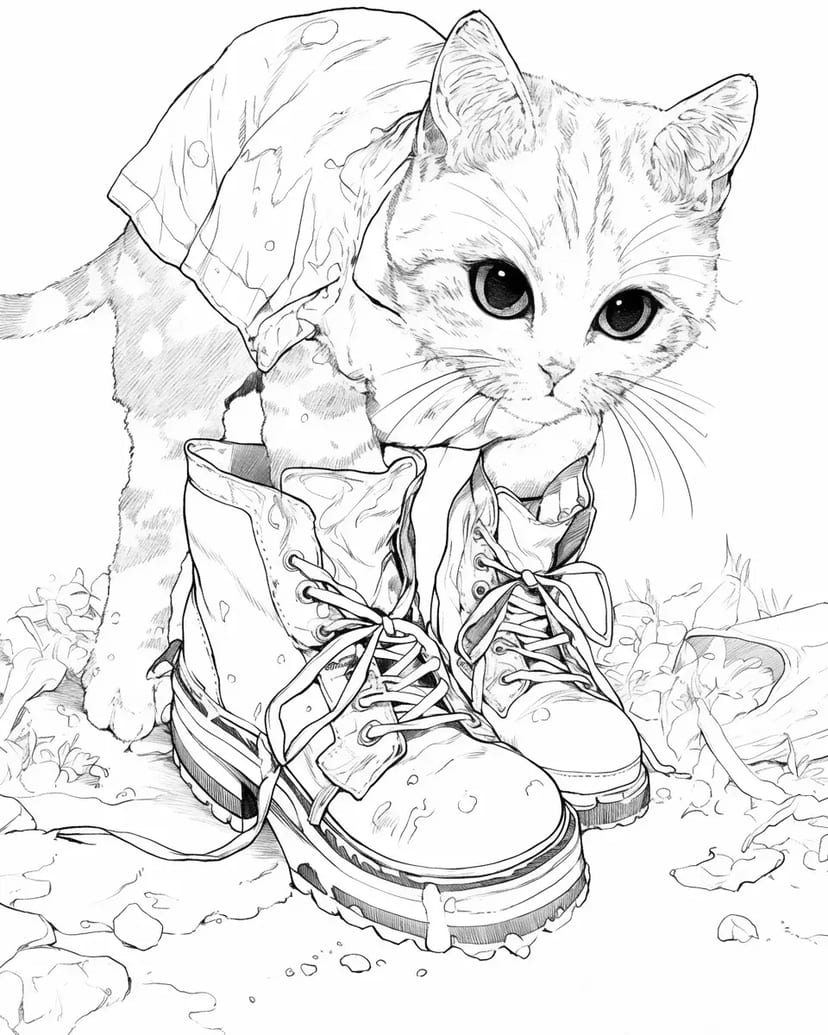 Sepatu Bot Besar, Petualang Kecil