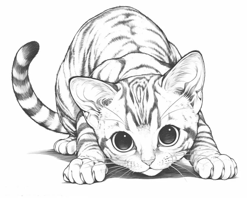 Chasseur de Chat Bengal