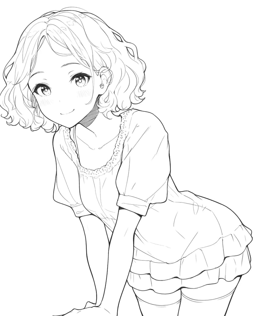 活泼的女孩