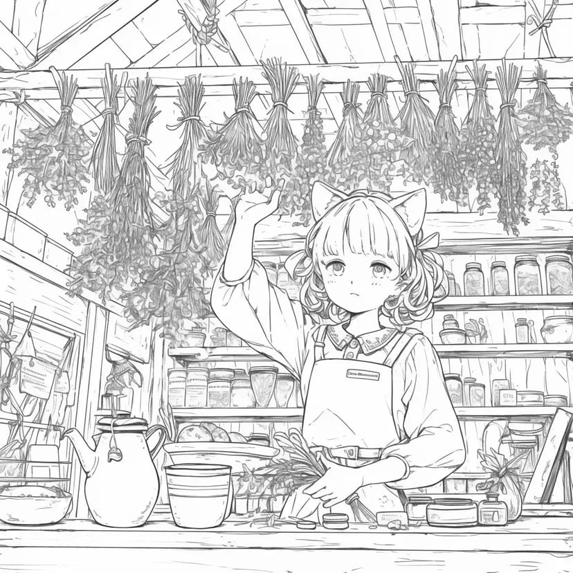 La Boutique d'Herbes de la Petite Sorcière
