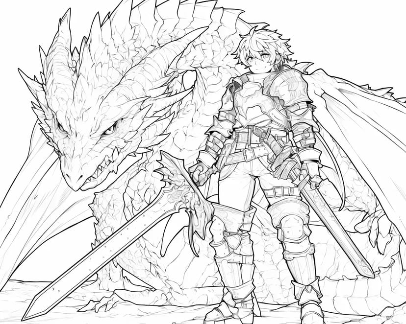 Aventure du Héros et du Dragon
