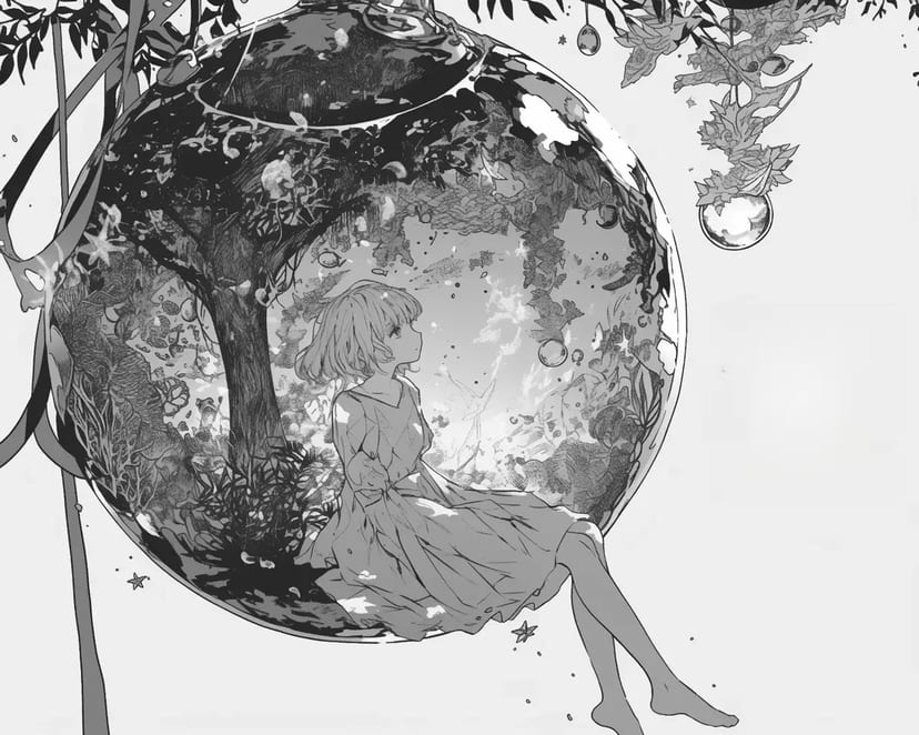 Moment sur une Planète en Verre