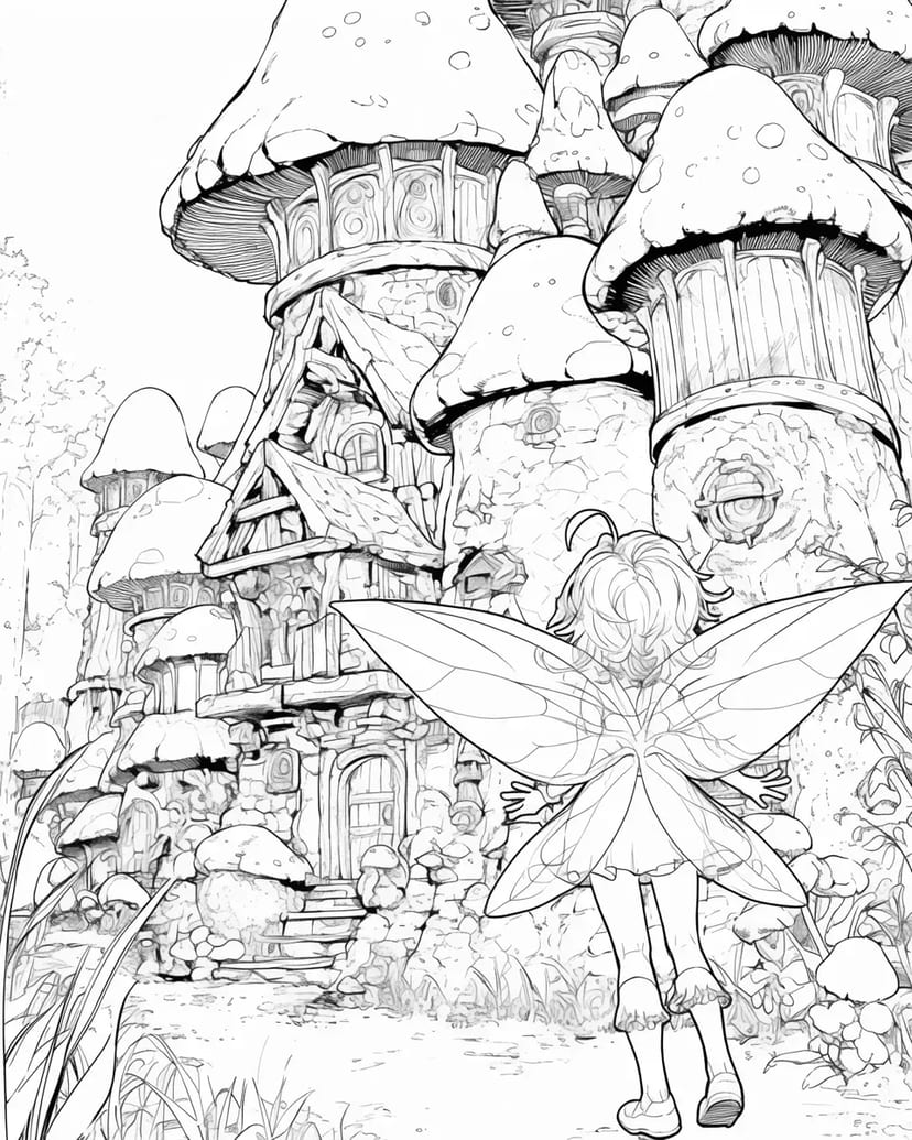 Fairy of the Mushroom Village