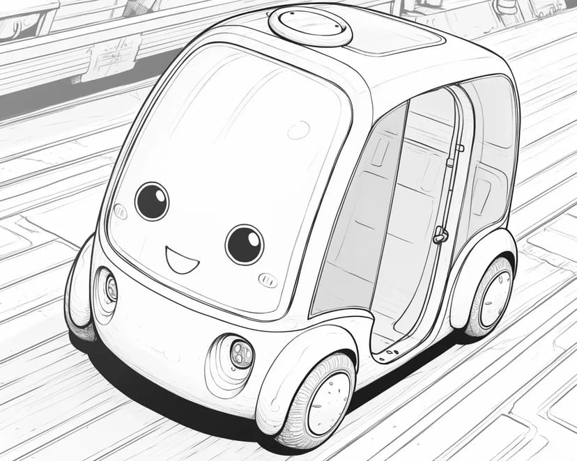 Coche Sonriente Lindo