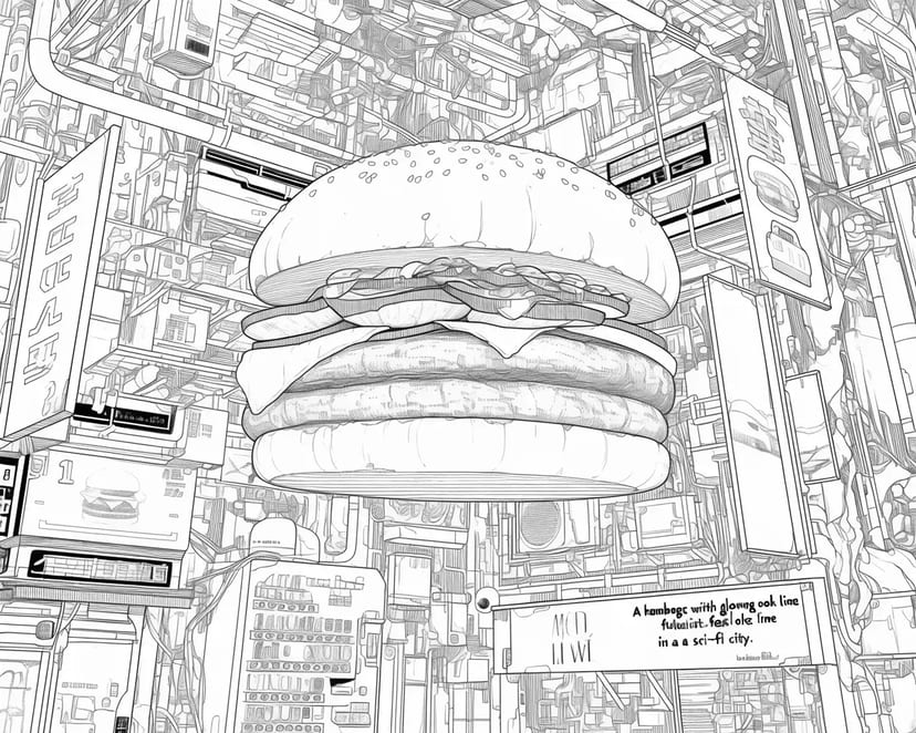 Hamburguesa Voladora