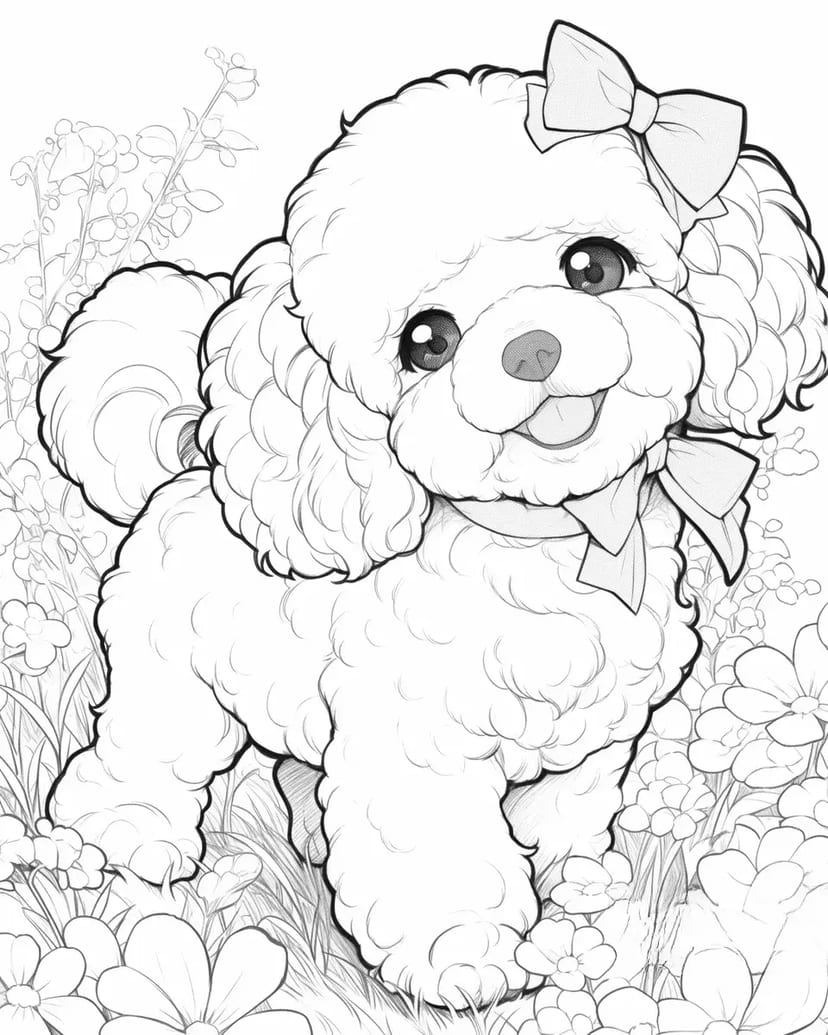 时尚贵宾犬