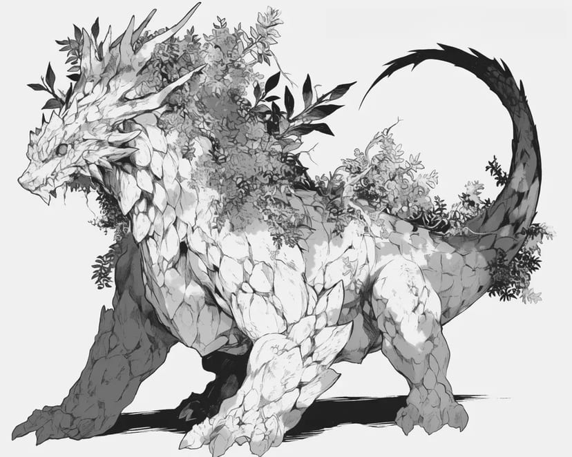 Dragon Gardien de la Forêt