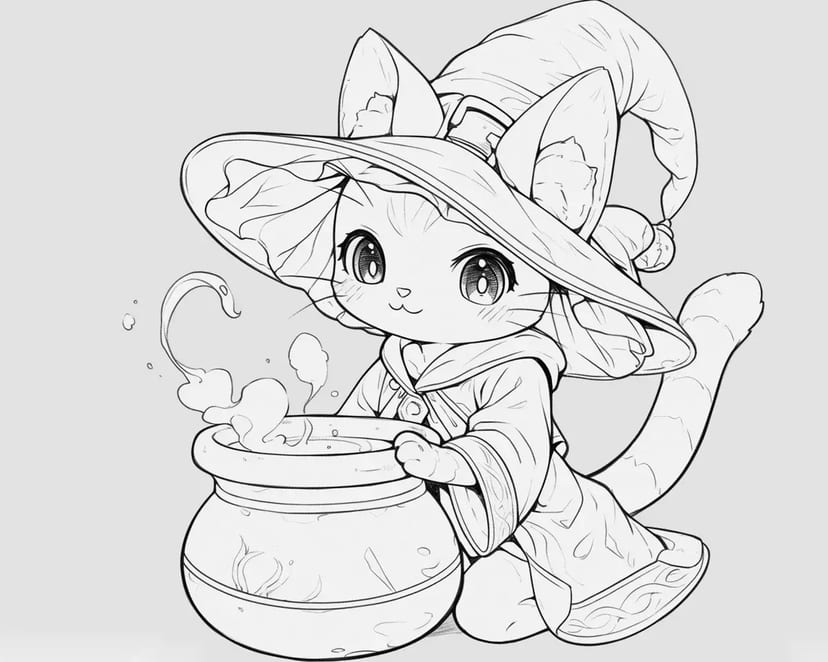 魔法の猫と魔法のスープ