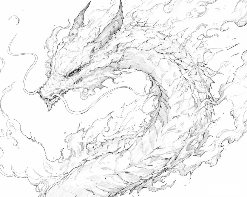 炎のドラゴン
