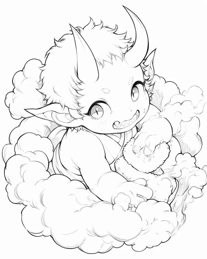 Pequeño Oni de Nube