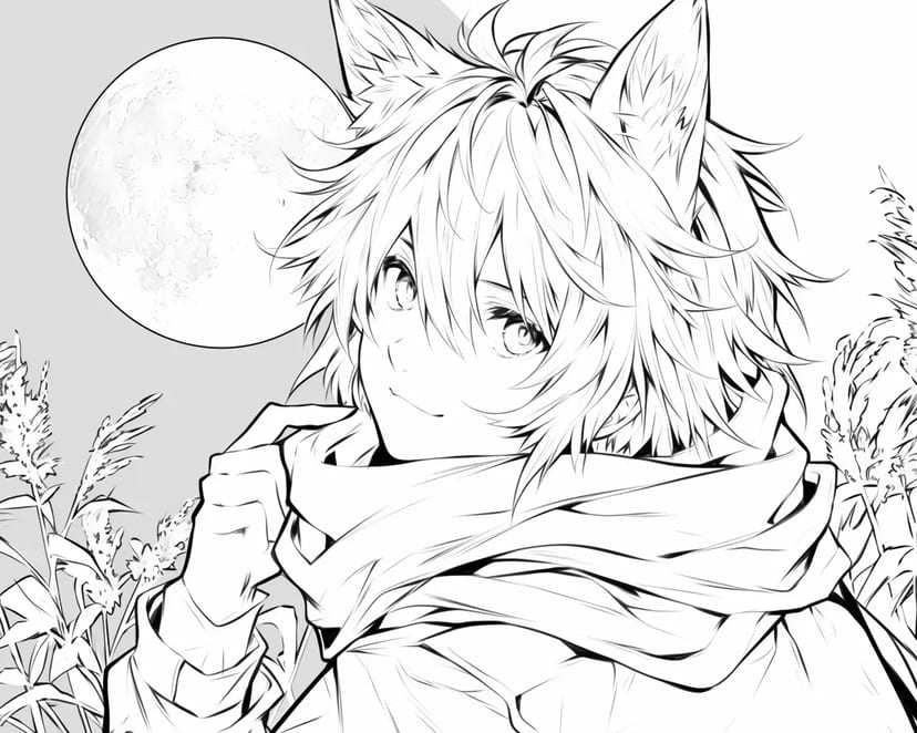 Garçon aux Oreilles de Loup