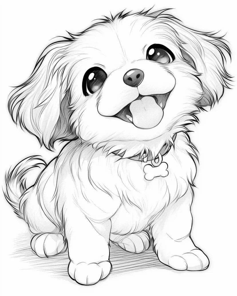 Chiot Fluffy