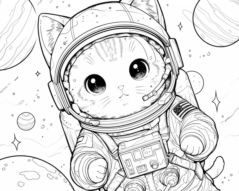 La Gran Aventura del Gato Espacial