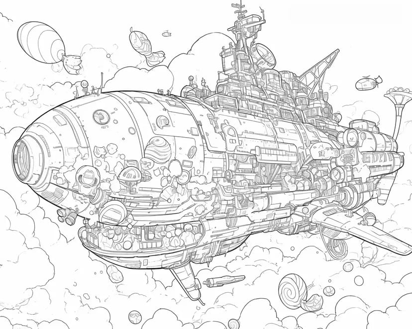 Barco de Dulces Volador