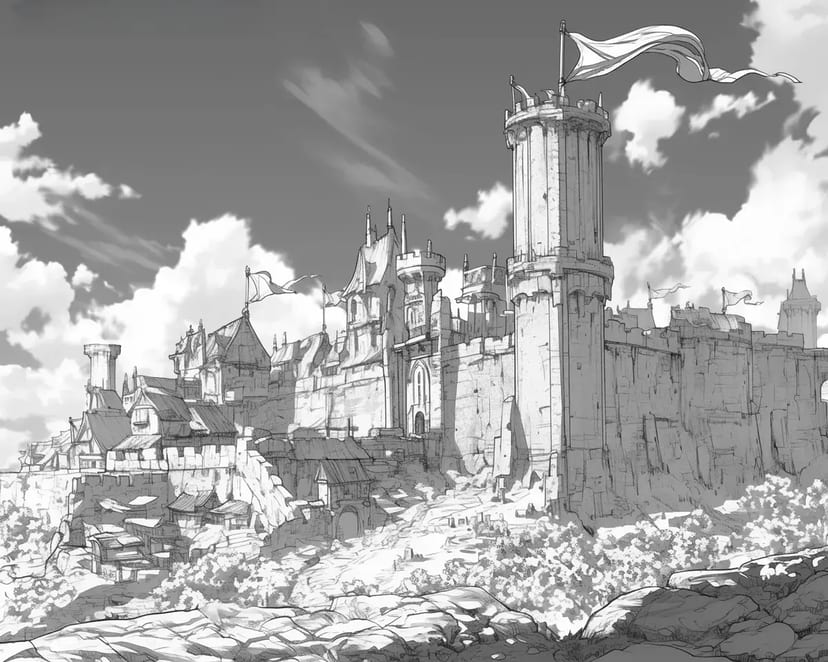 Paisagem do Grande Castelo