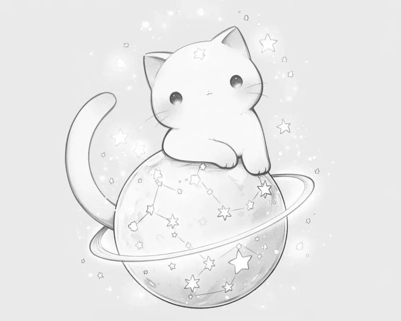 Gatito Estrellado