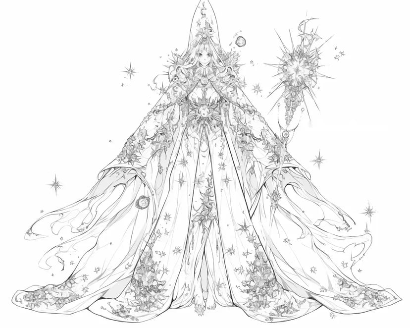 Hechicera del Cielo Estrellado