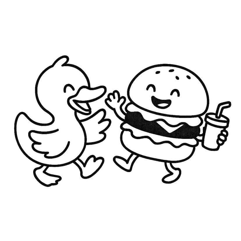 L'Aventure du Canard et du Burger