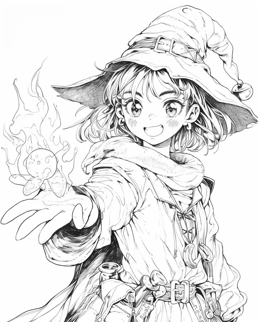 Jeune Magicienne