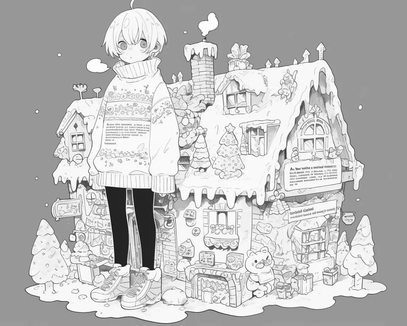 Casa Mágica de Invierno