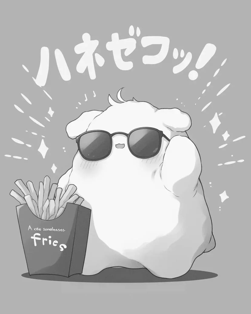 Sunglasses Potato Monster