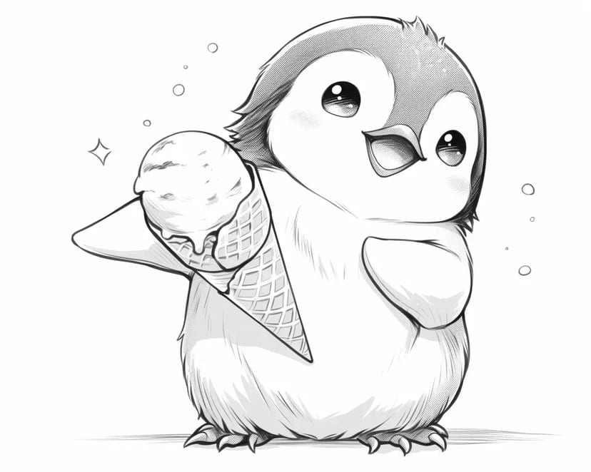 Pingouin et Glace