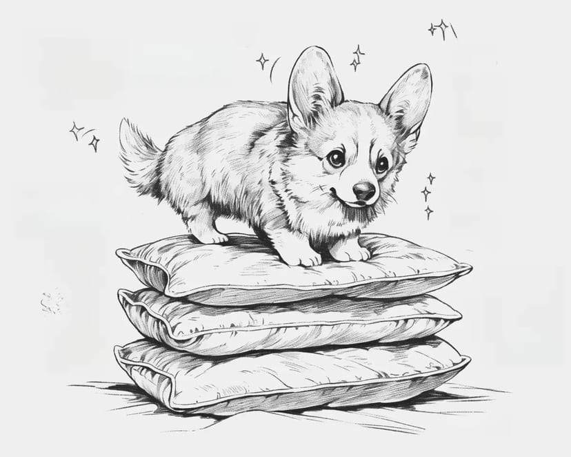 Corgi Joueur