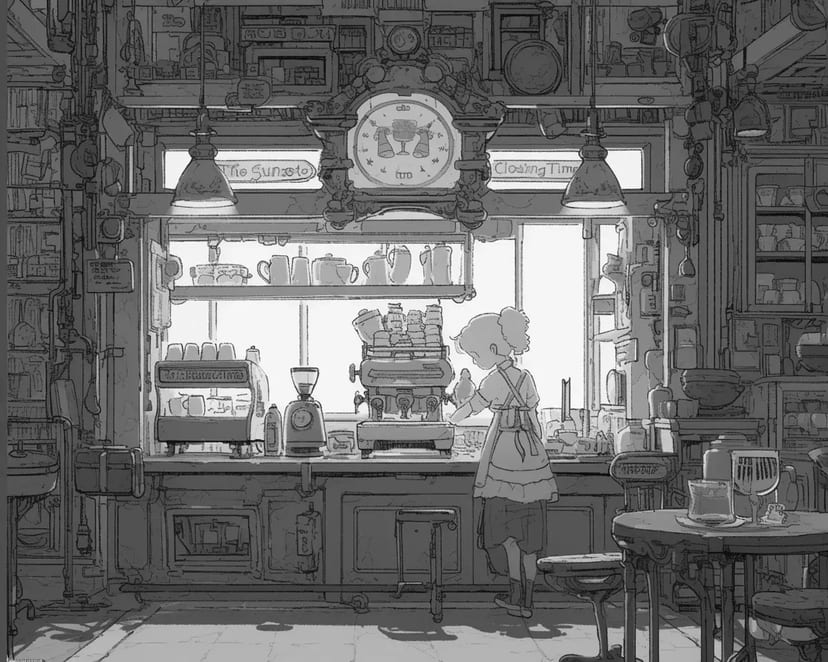 Un Momento en el Viejo Café