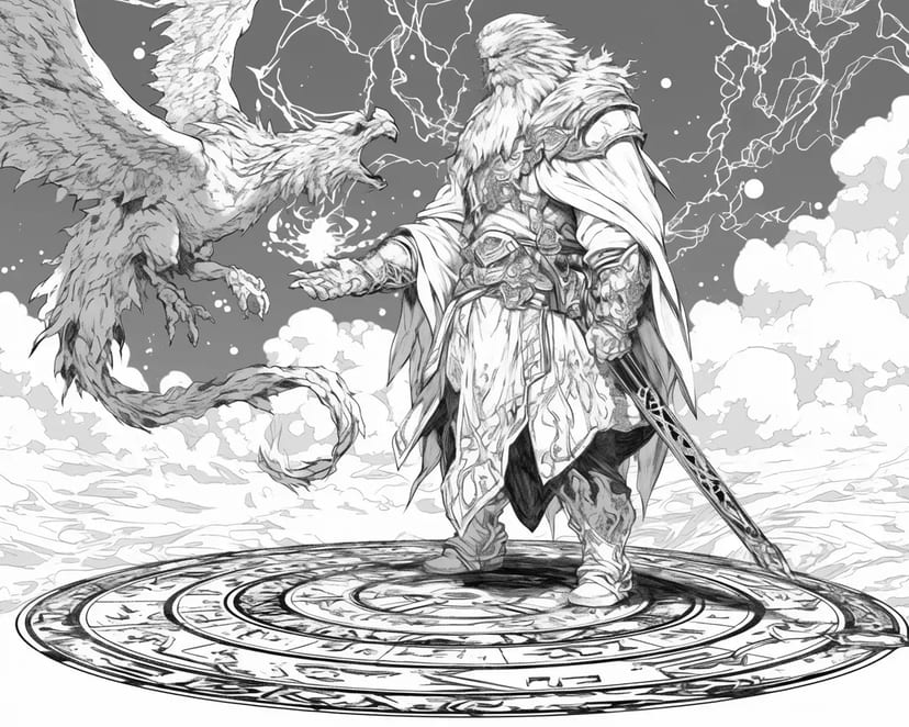Le Héros et le Dragon Mystique