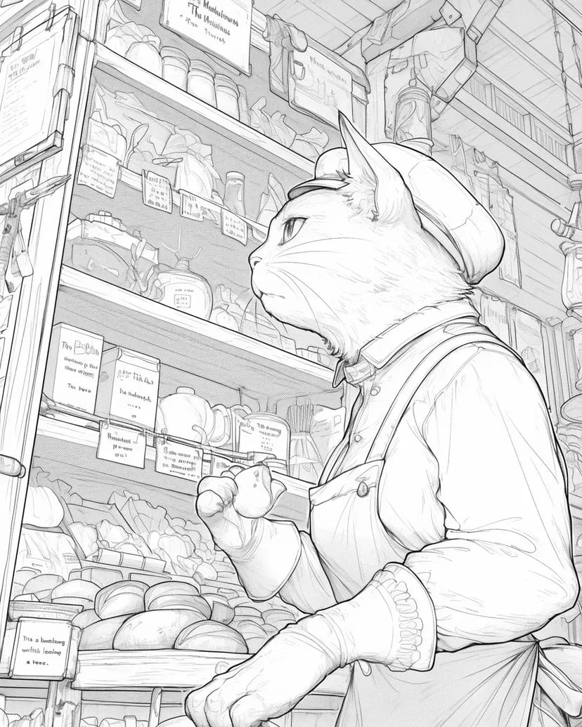 猫面包师
